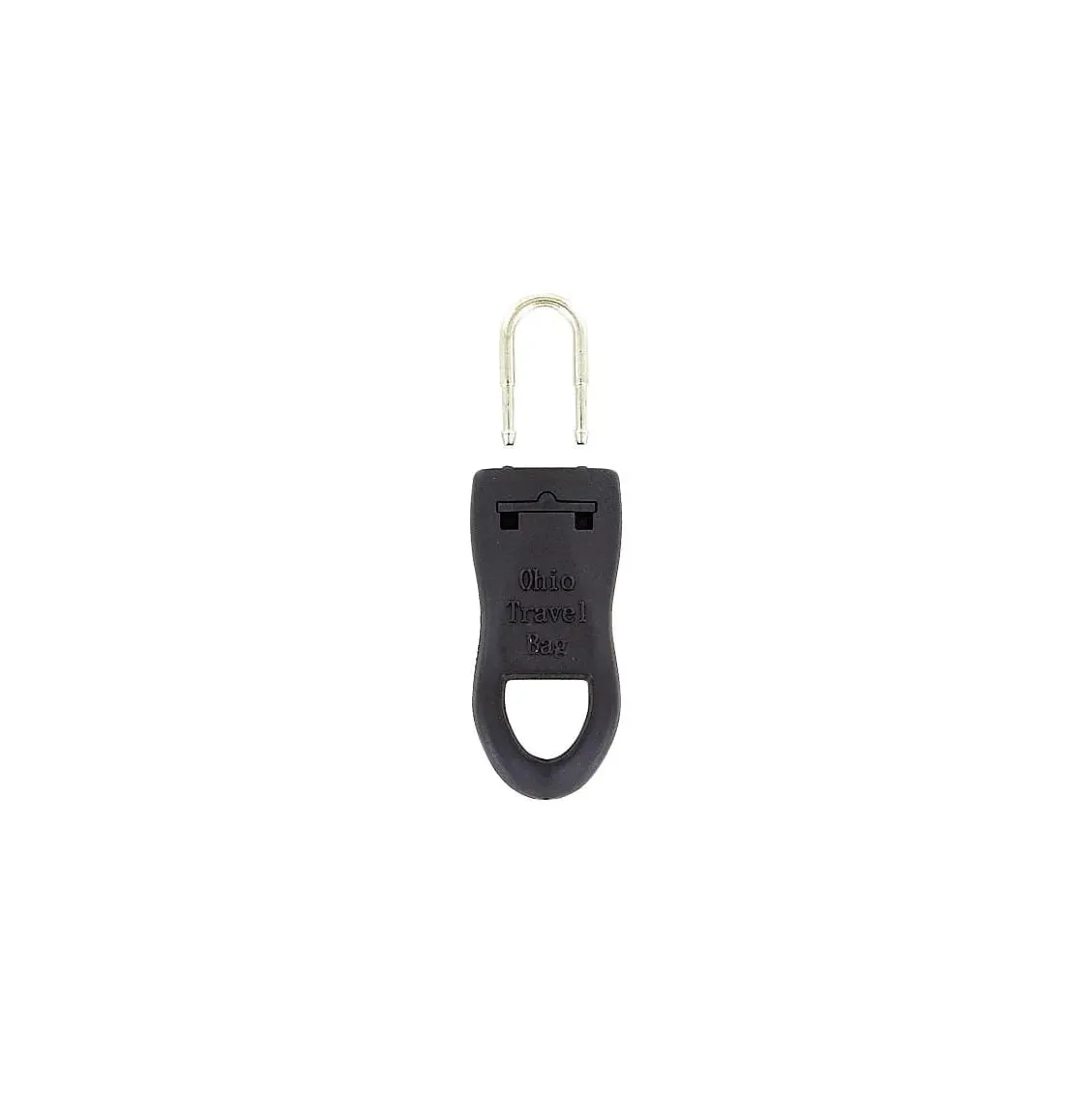 1 3/8" Black, Large Zipper Fixer, Plastic, #ZF-2