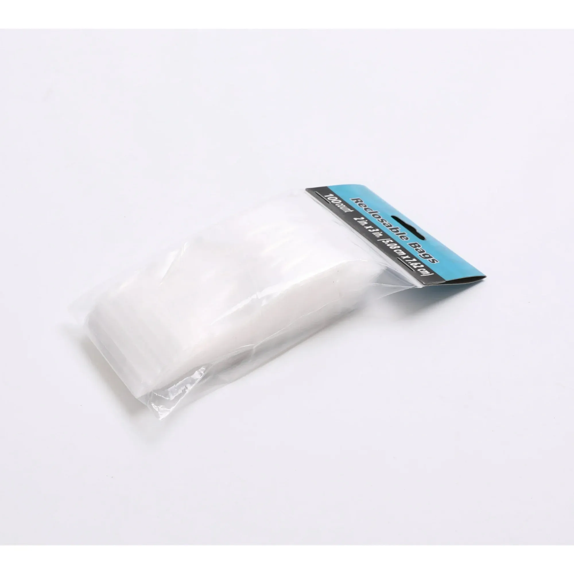 100 Baggies W 2"X3" H Small Reclosable Seal Clear Plastic Poly Bag