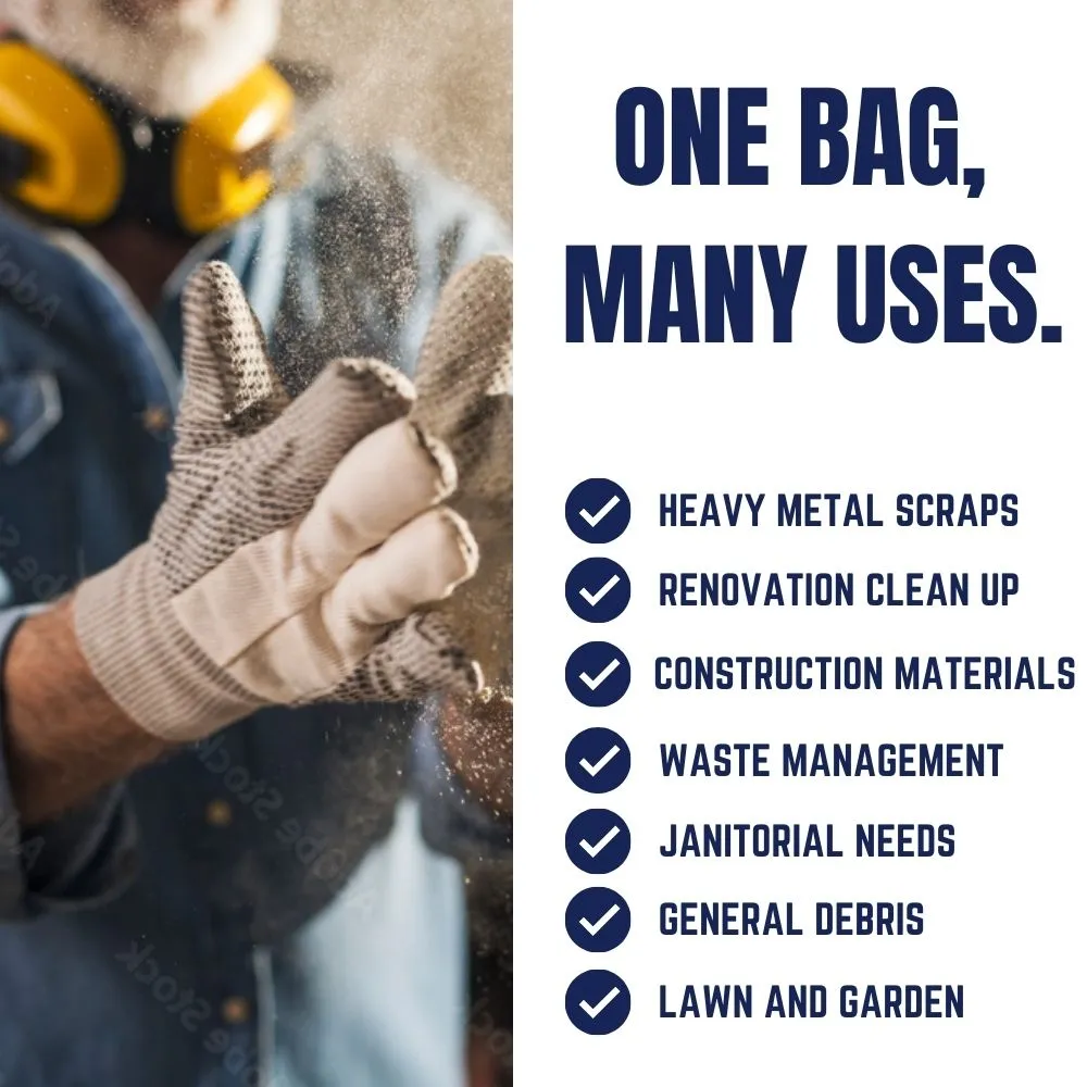 32-33 Gallon Trash Bags - 1.0 Mil - 100/Case
