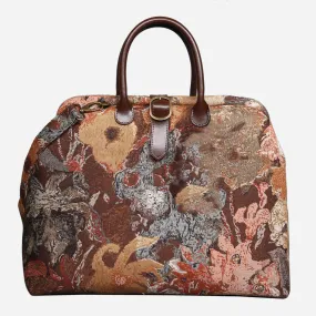Abstract Brown Mary Poppins Weekender