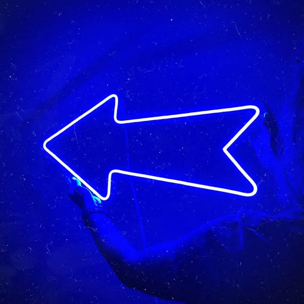Arrow Neon Wall Art