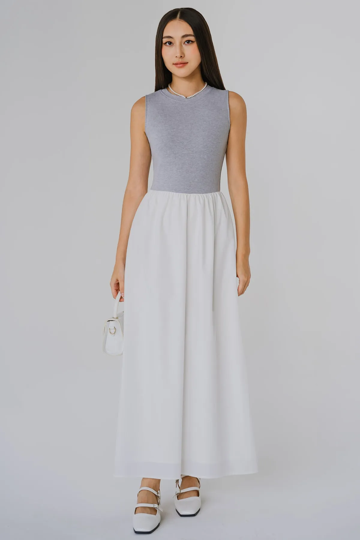 Avenue Duo Dress (White)