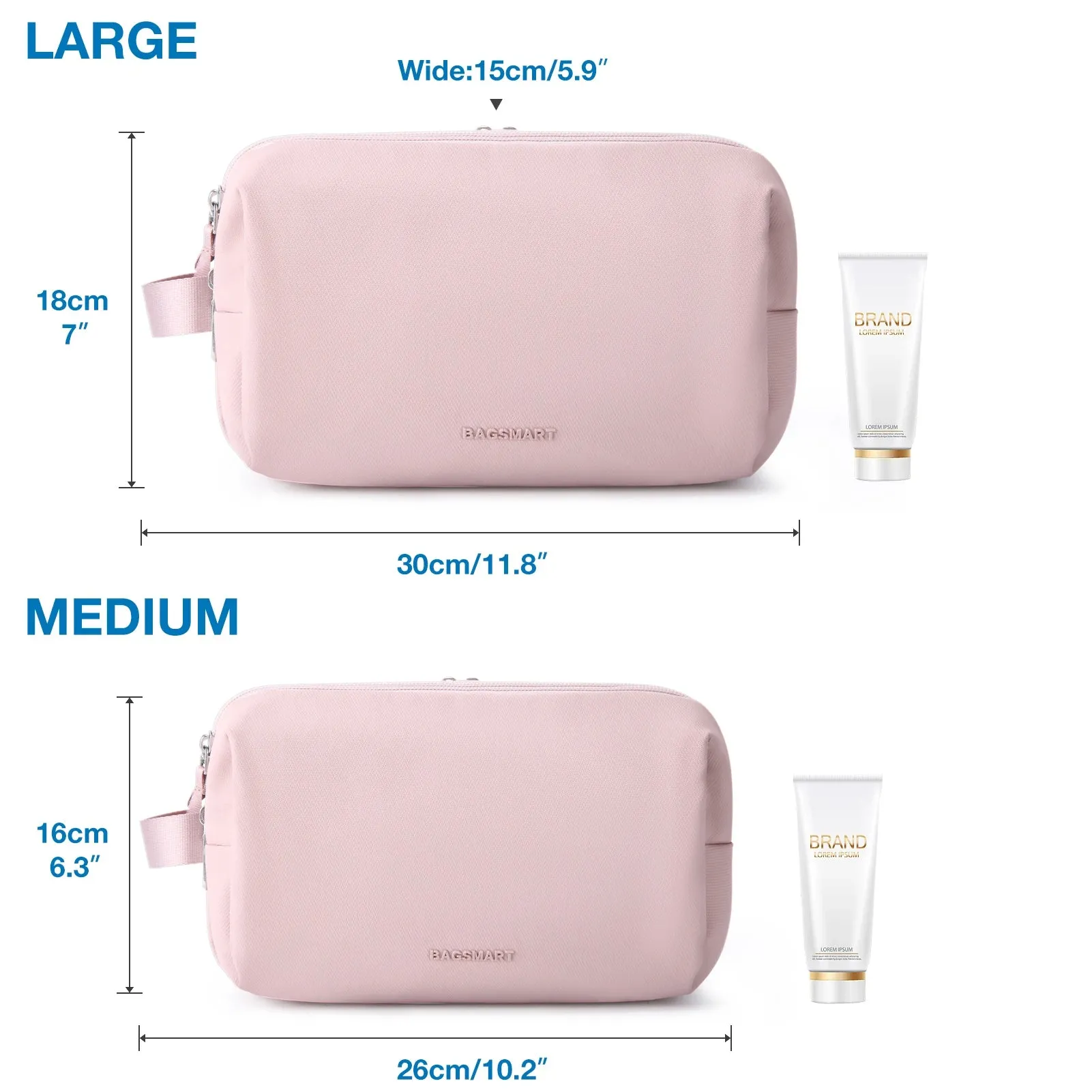 BAGSMART Voyager Toiletry Organizer