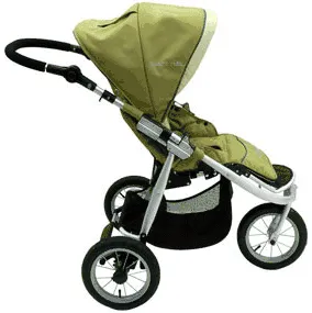 Bumbleride Indie All Terrain 3 Wheel Stroller in Bamboo