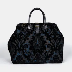 Burnout Velvet Black Mary Poppins Weekender