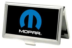 Business Card Holder - SMALL - MOPAR Logo FCG Black Blue White