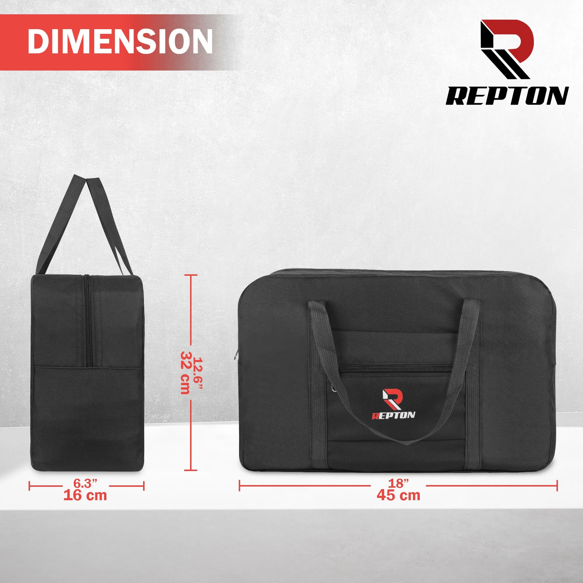 Cabin Bag 45x36x20 | Airlines Underseat Travel Bag Holdall Bag | Carry on Hand Luggage Weekend Bag for Men & Women