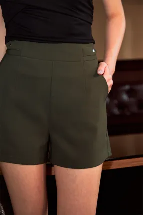 Classic Day Shorts (Dark Olive)