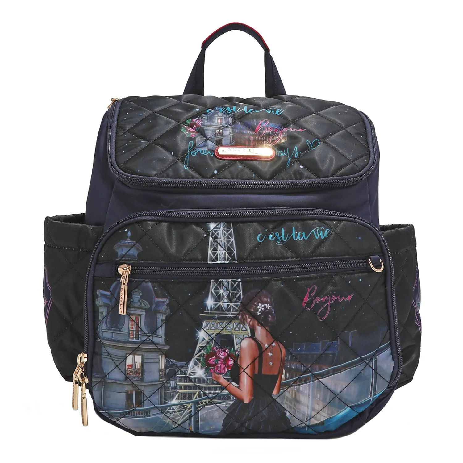 DIAPER BAG WITH CHANGING MAT