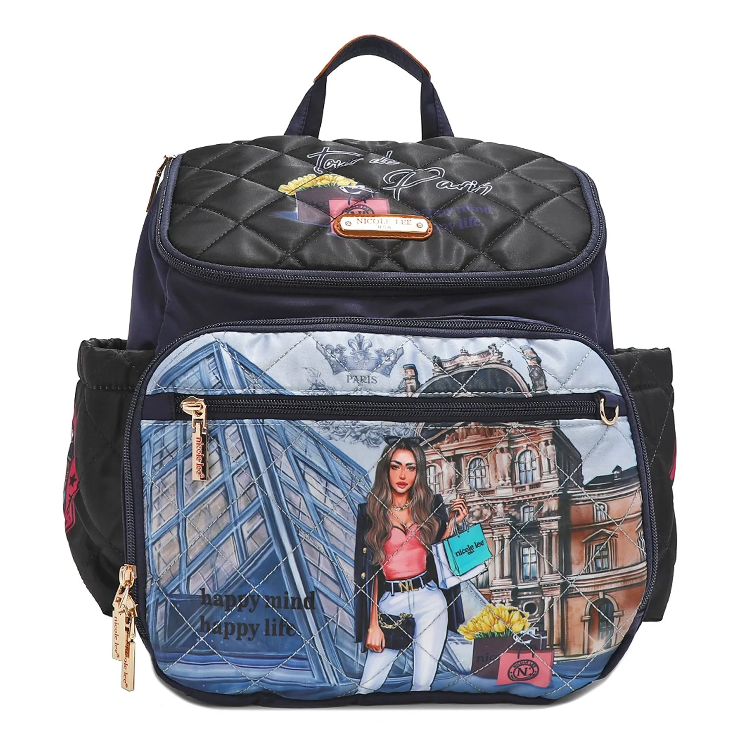DIAPER BAG WITH CHANGING MAT