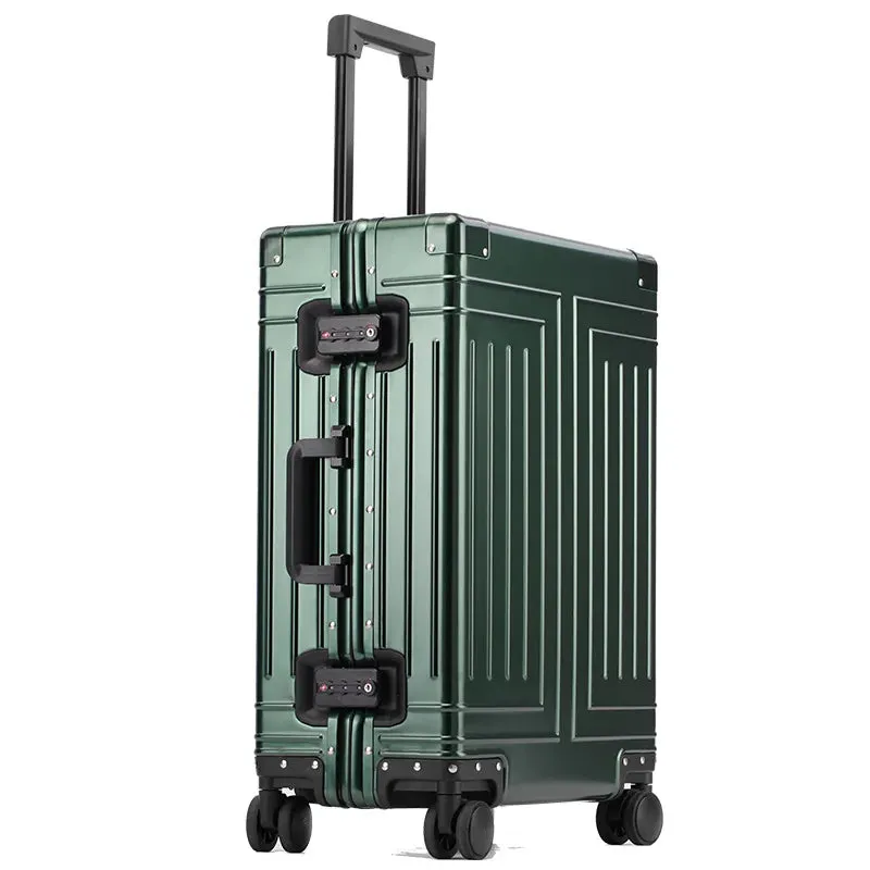 Durable Aluminum Luggage Set – Cabin Carry-On Suitcase with Wheels