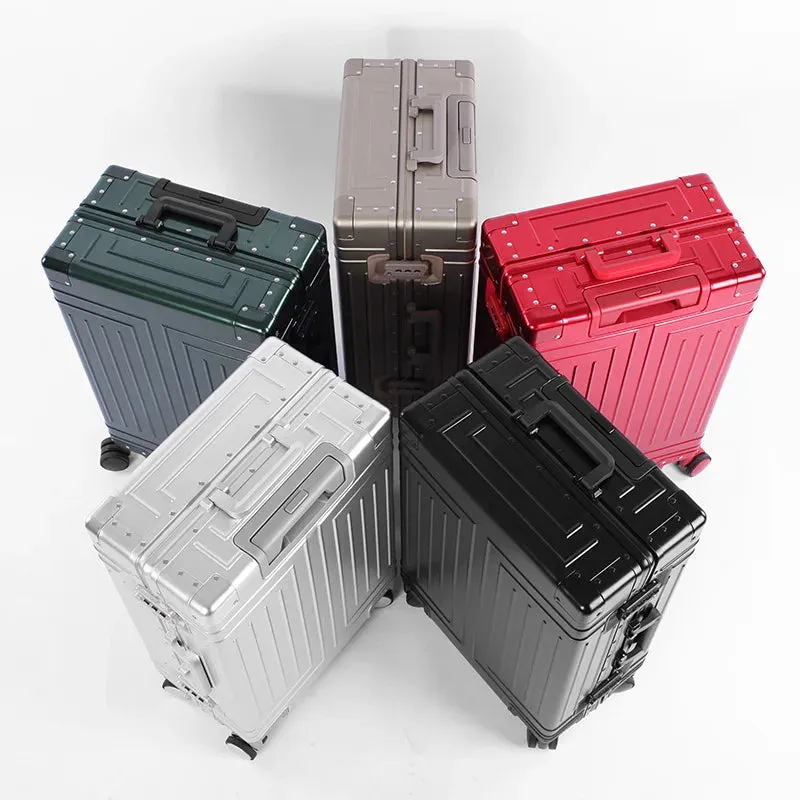 Durable Aluminum Luggage Set – Cabin Carry-On Suitcase with Wheels