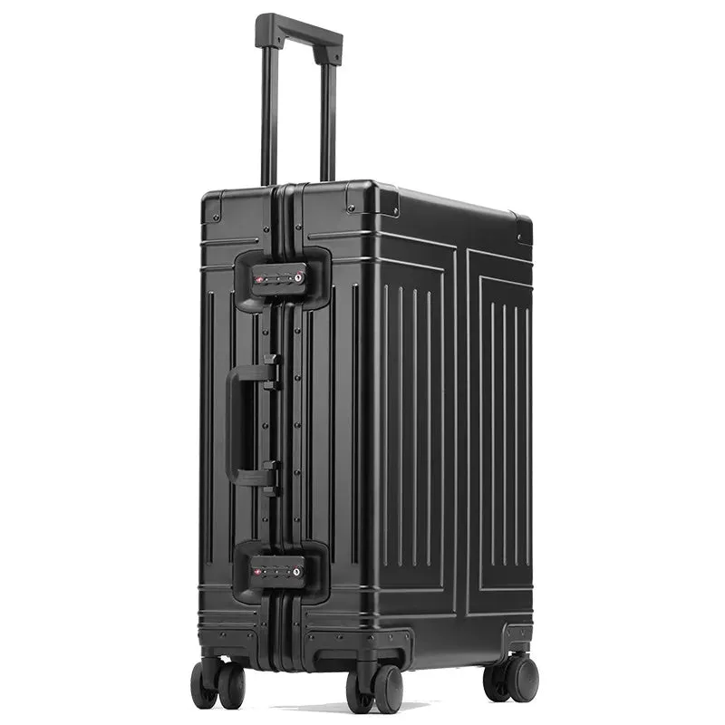 Durable Aluminum Luggage Set – Cabin Carry-On Suitcase with Wheels