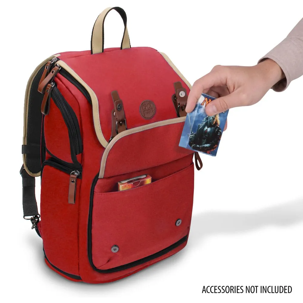 Enhance TCG Series Trading Card Backpack Designer Edition Red