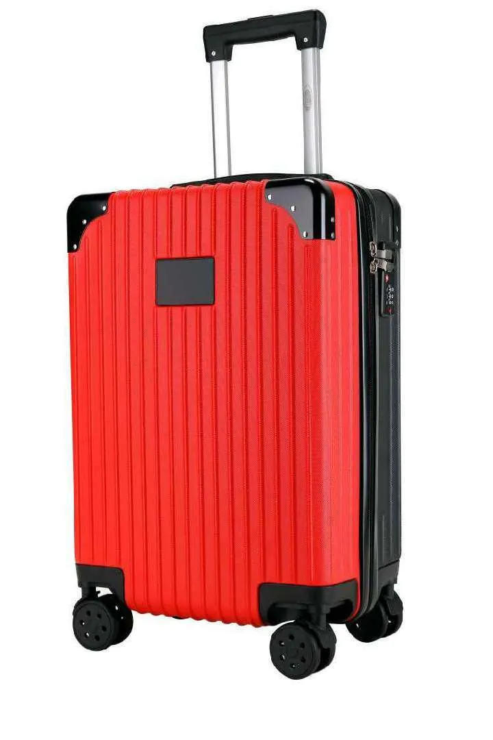Ferris State Bulldogs Premium 2-Toned 21" Carry-On Hardcase in RED