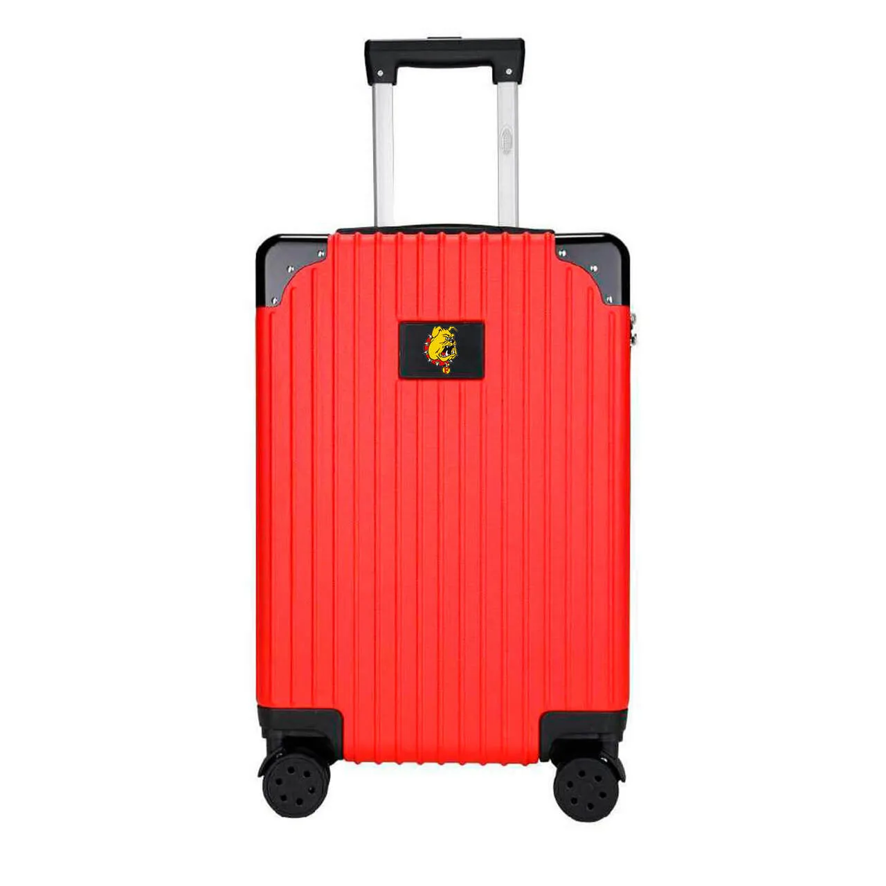 Ferris State Bulldogs Premium 2-Toned 21" Carry-On Hardcase in RED