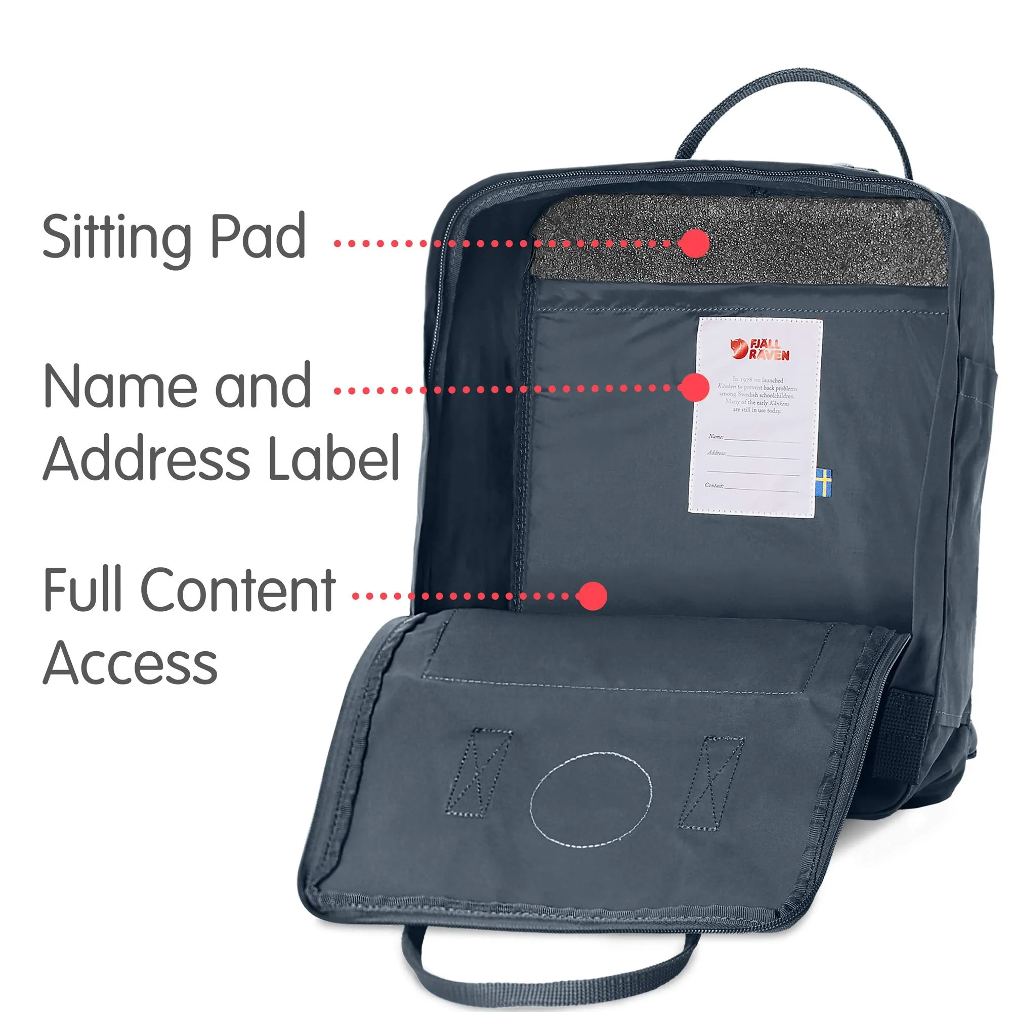 Fjallraven - Kanken Classic Backpack for Everyday, Dusk