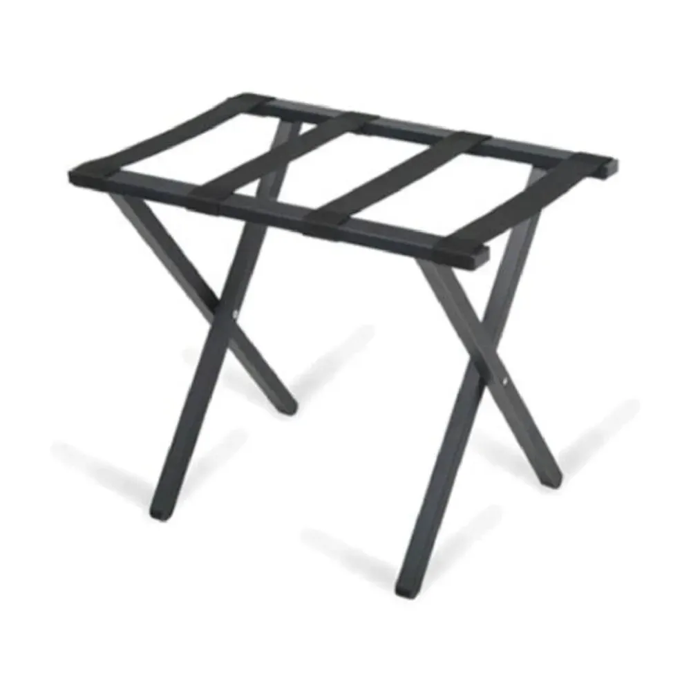 Forbes Industries 804-EN 16" Luggage Rack, Rectangular Steel Tube With a Textured black powder-epoxy finish.