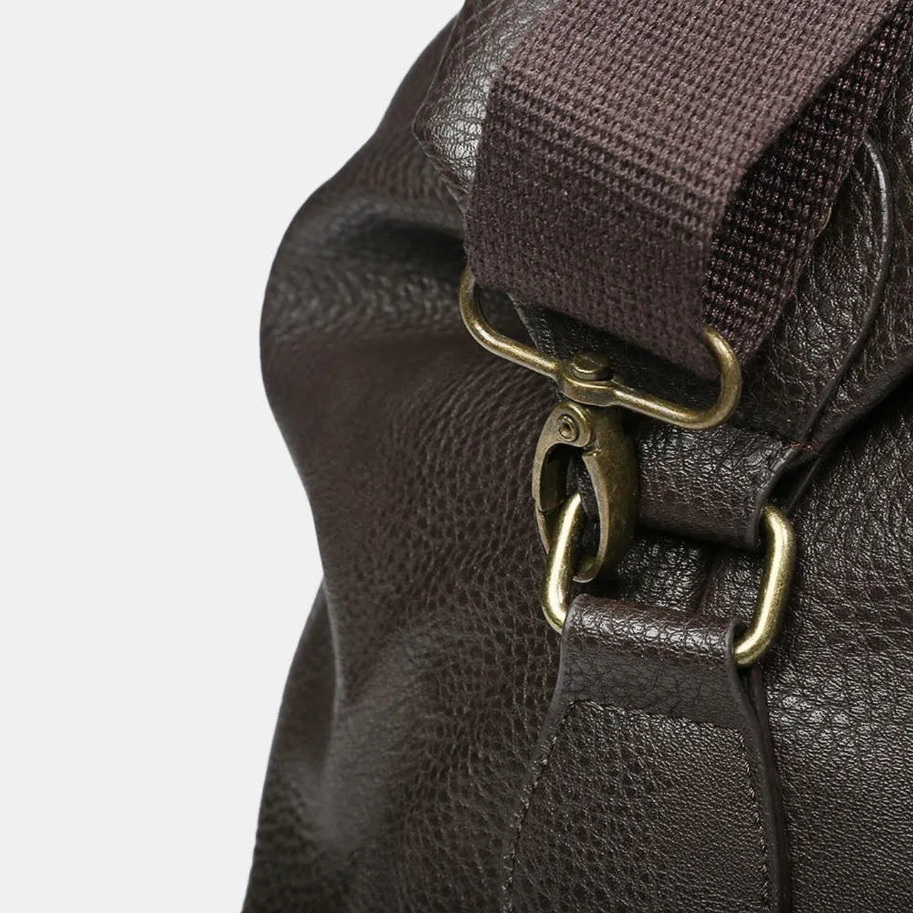 Gunner Vegan Leather Duffle Bag