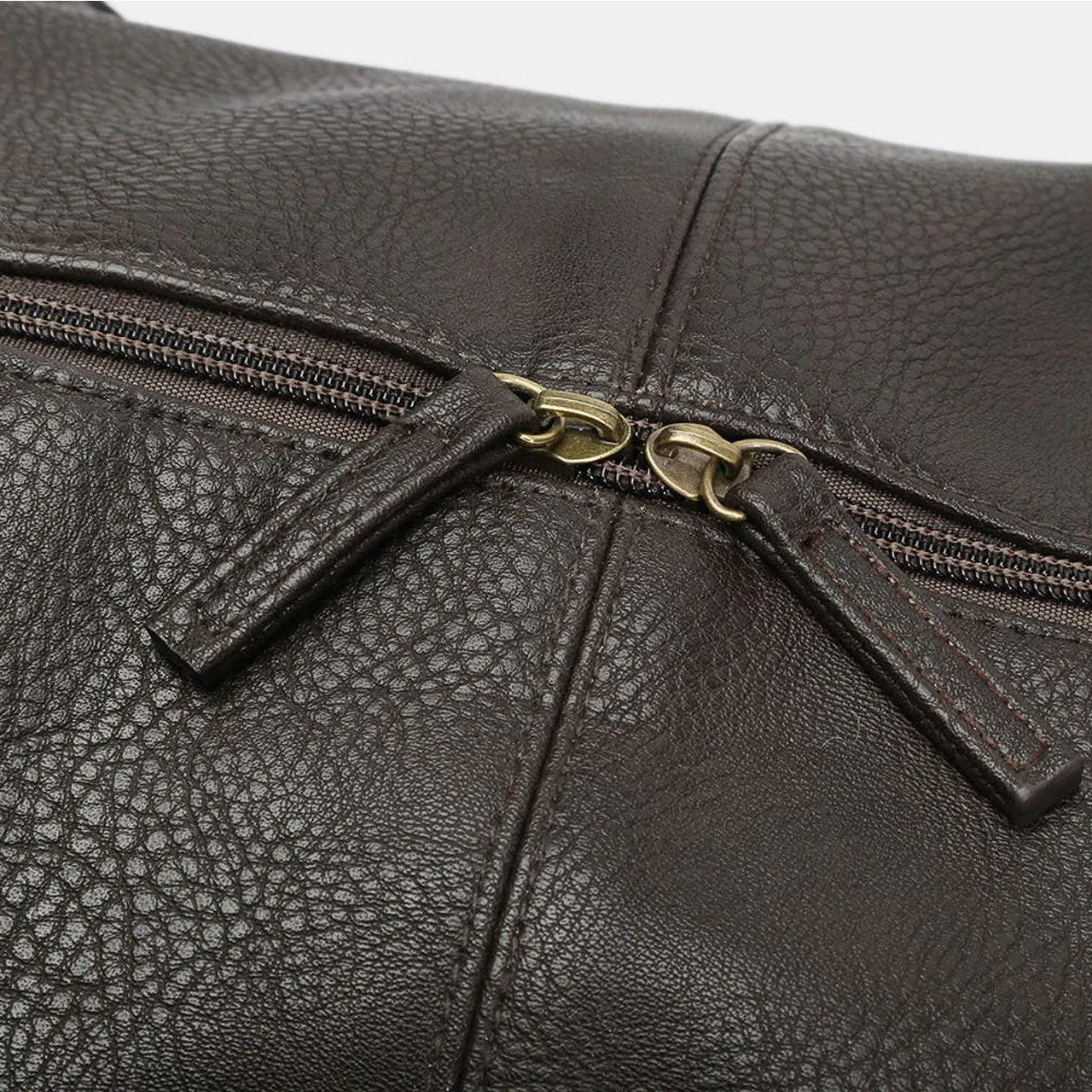 Gunner Vegan Leather Duffle Bag