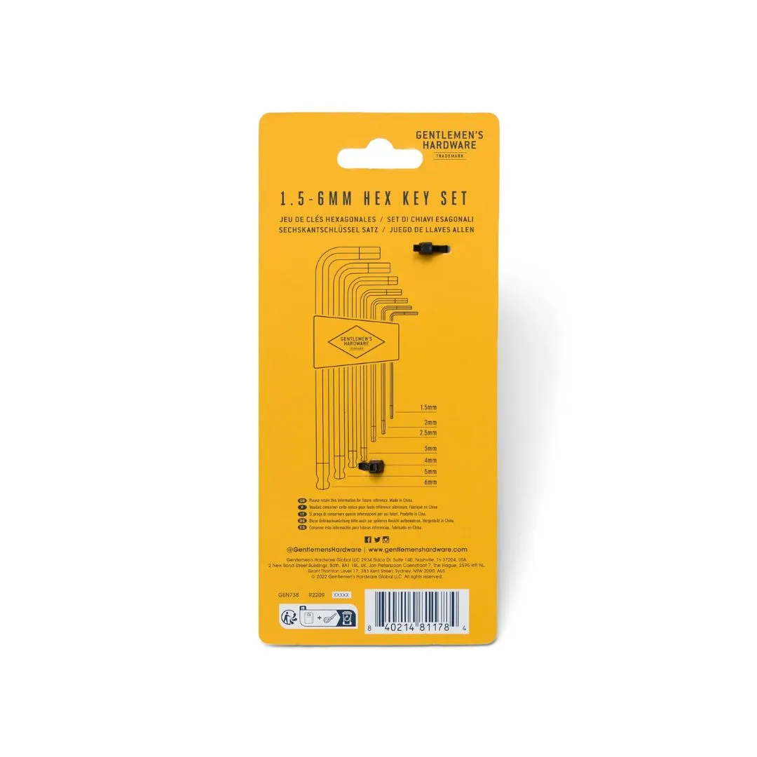 Hex Key Set