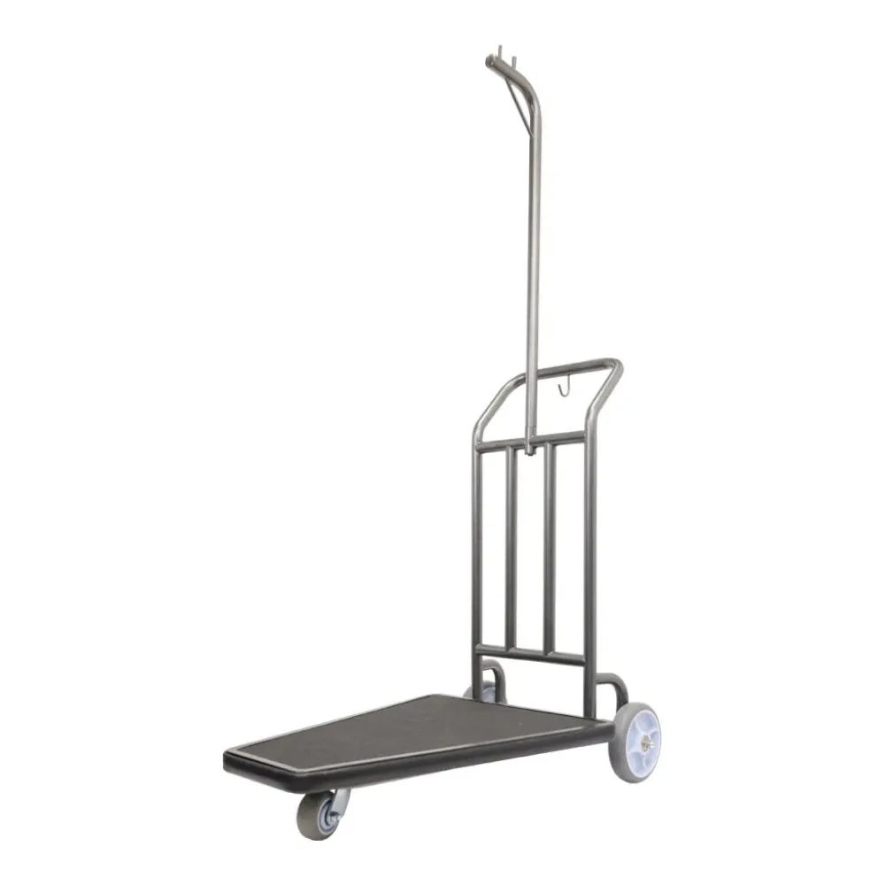 Hospitality 1 Source CLCC-3 Coastal Compact Luggage Carrier — Coastal Finish; Rubber Mat Deck