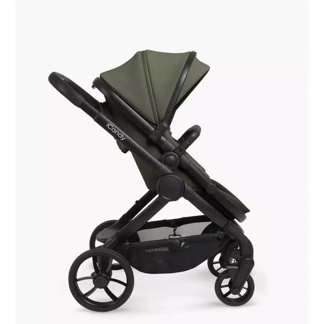 iCandy Peach 7 Complete Pushchair Bundle with Cloud T Car Seat & Base - Ivy