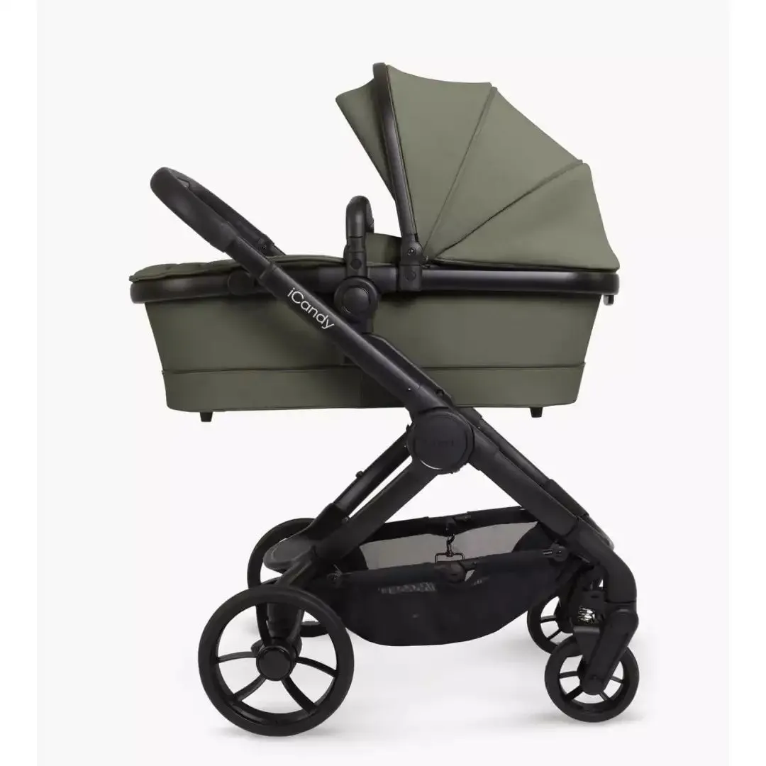 iCandy Peach 7 Complete Pushchair Bundle with Cloud T Car Seat & Base - Ivy