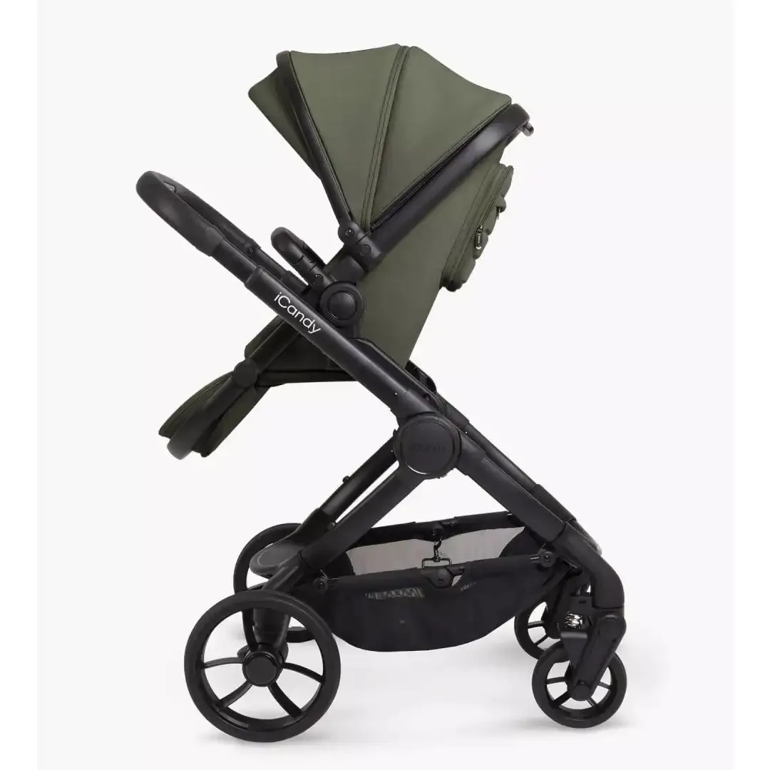 iCandy Peach 7 Complete Pushchair Bundle with Cloud T Car Seat & Base - Ivy