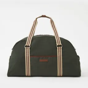 Jimmy Duffel Bag in Green Canvas by Baekgaard