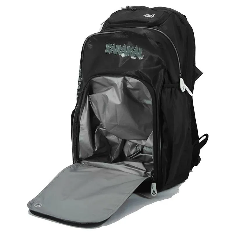 Karakal Pro Tour 30 2.1 Badminton Backpack - Black / White