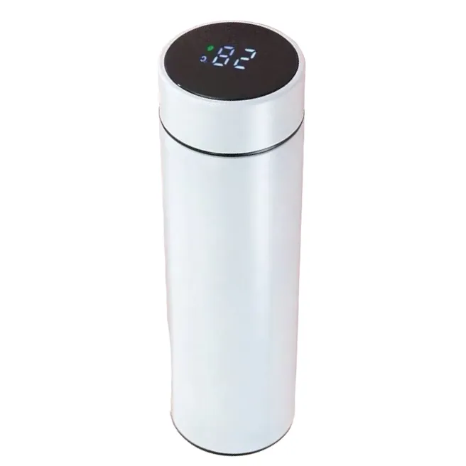 KD Double Wall Vacuum Flask, LED Temperature Display, 500 mL Stainless Steel Smart Water Bottle, Insulated, Coffee Mug, Tea Thermos