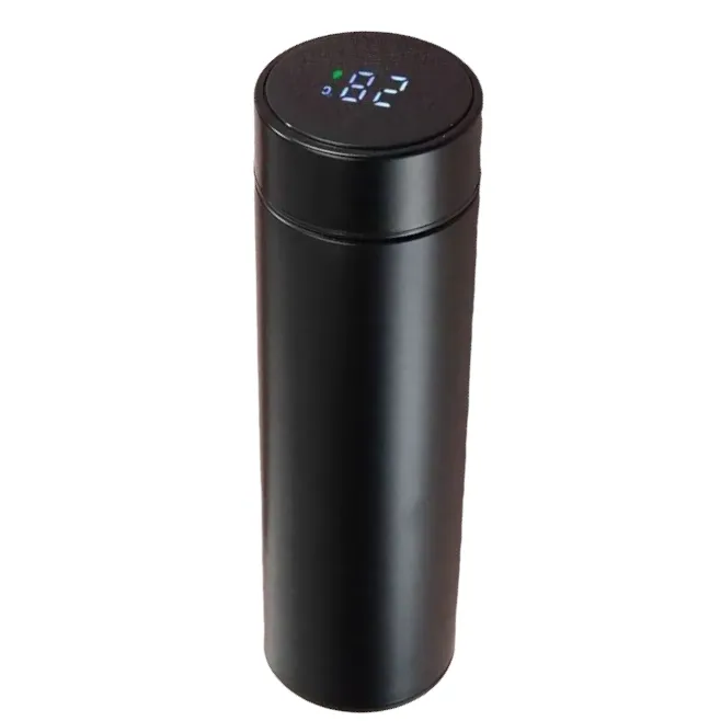 KD Double Wall Vacuum Flask, LED Temperature Display, 500 mL Stainless Steel Smart Water Bottle, Insulated, Coffee Mug, Tea Thermos