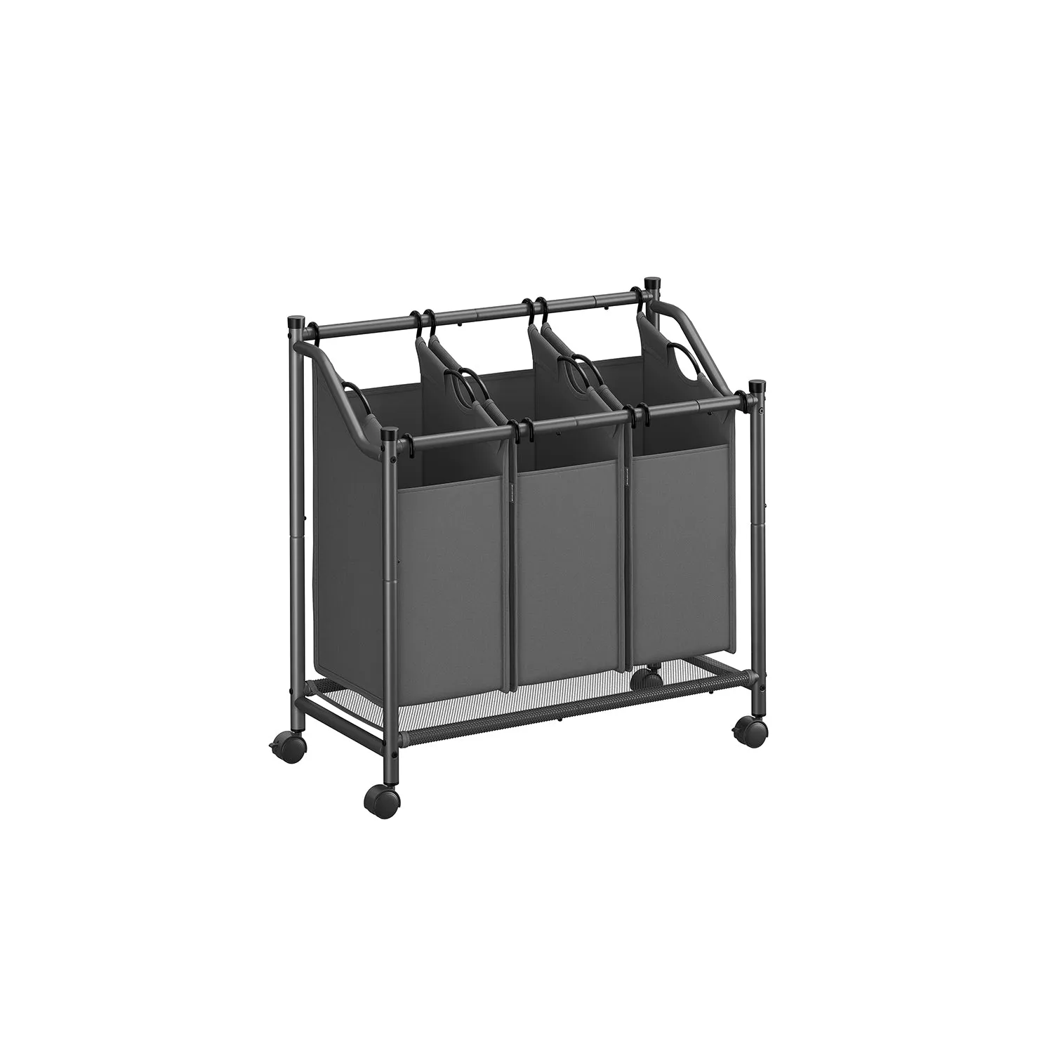 Laundry Sorter with 4 Removable Bags