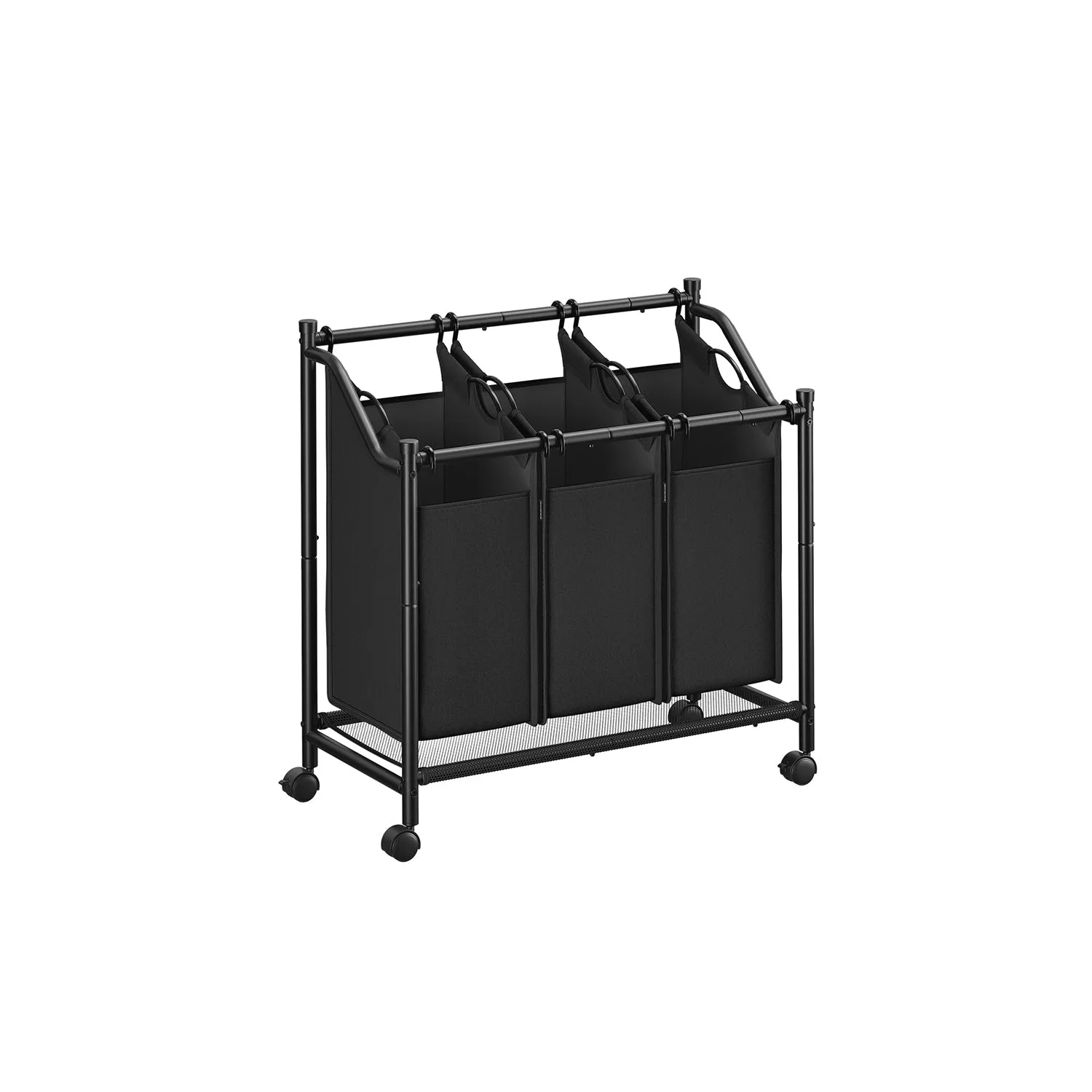 Laundry Sorter with 4 Removable Bags