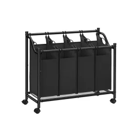 Laundry Sorter with 4 Removable Bags