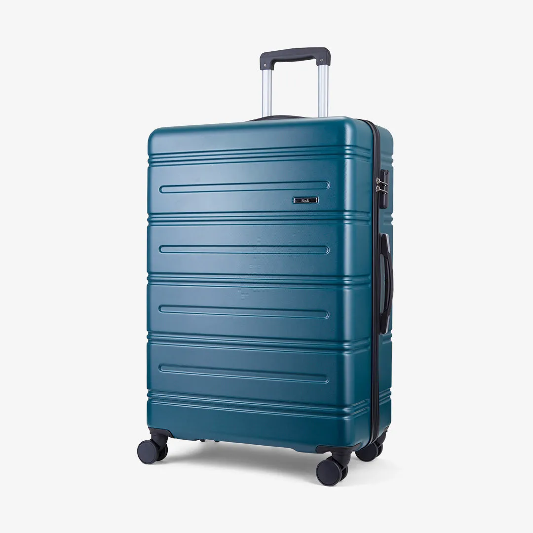 Lisbon Set of 2 Suitcases in Pine Green