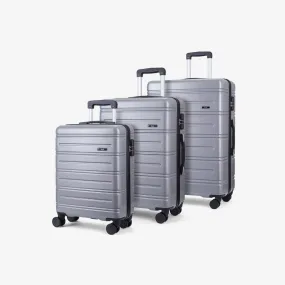 Lisbon Set of 3 Suitcases in Grey