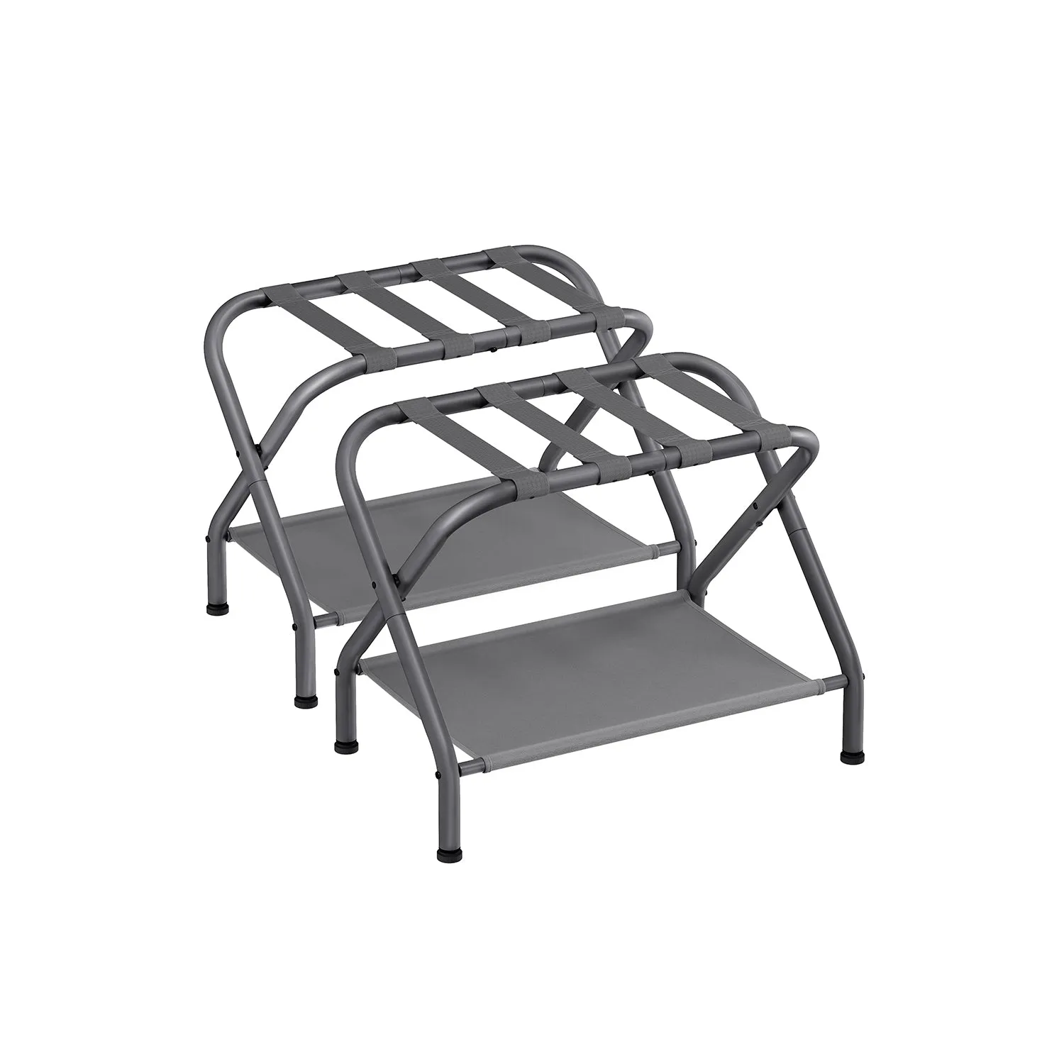 Luggage Racks with Storage Shelf