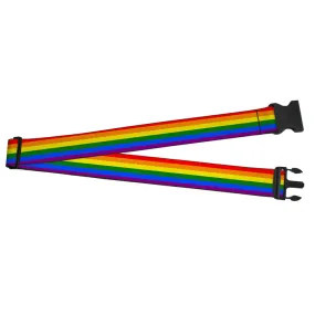 Luggage Strap - 2.0" - Flag Pride Rainbow