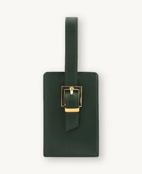 LUGGAGE TAG SMOOTH GREEN