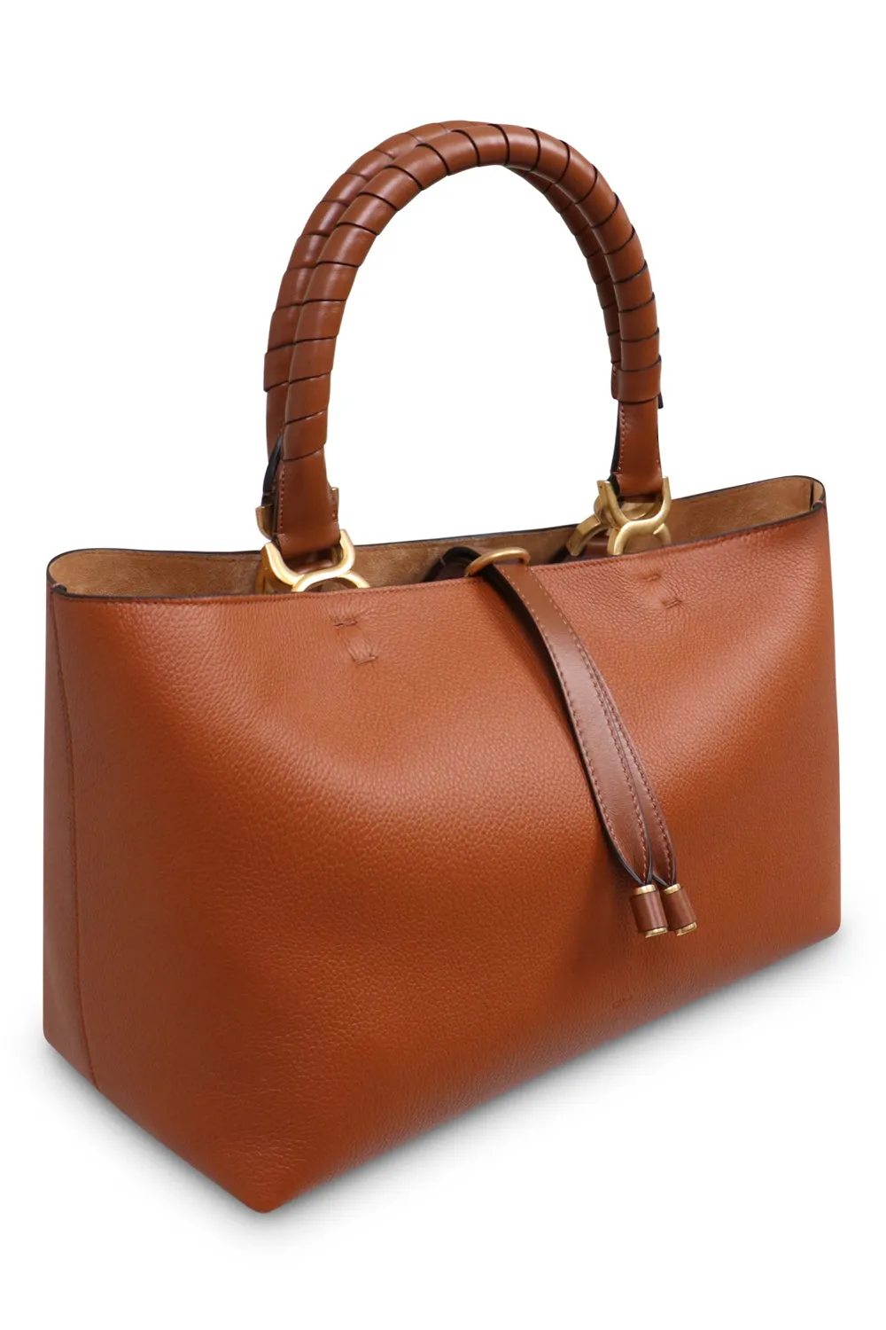 MARCIE SMALL TOTE BAG | TAN