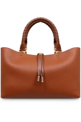 MARCIE SMALL TOTE BAG | TAN