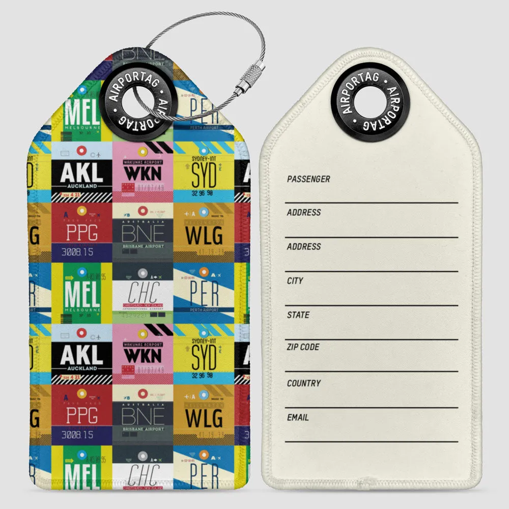 Oceania Airports - Luggage Tag