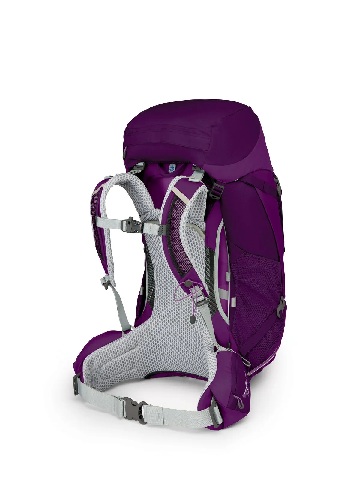 Osprey Packs Sirrus 50 Women's Backpacking Backpack, Ruska Purple, Small/Medium
