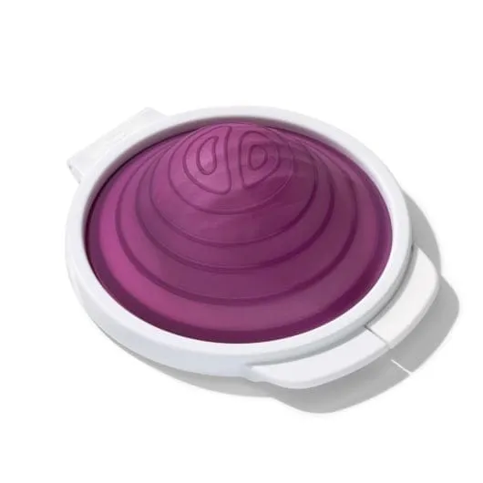 OXO Cut & Keep Silicone Onion Saver 3.9 star rating 43 Reviews