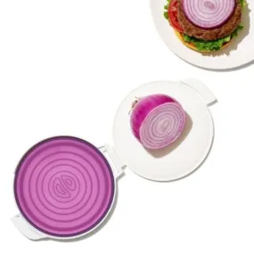 OXO Cut & Keep Silicone Onion Saver 3.9 star rating 43 Reviews