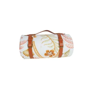 Picnic Blanket With Carry Strap Moroccan Palm