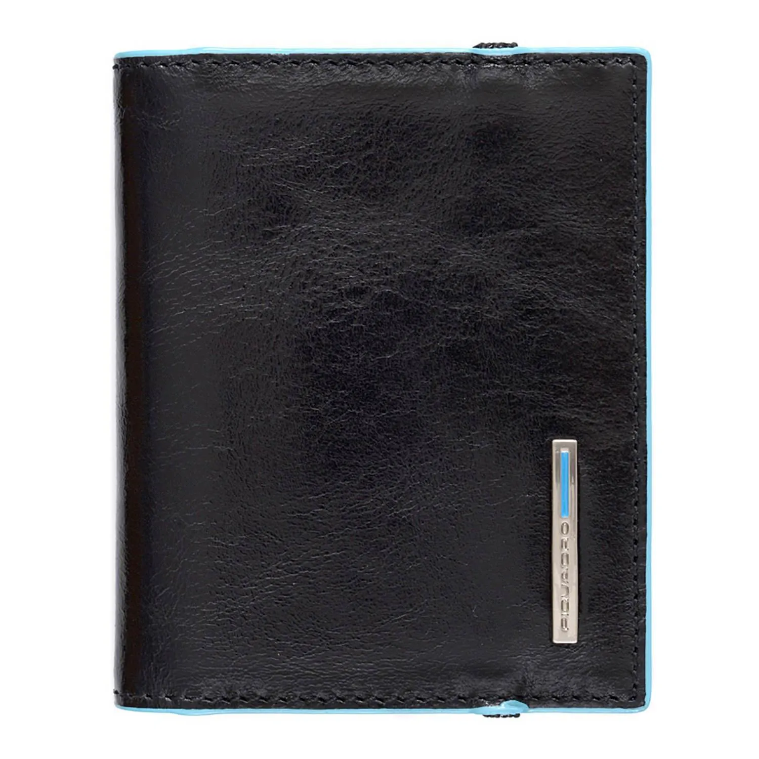 Piquadro Blue Square Credit Card Holder - Black - PP1395B2/N