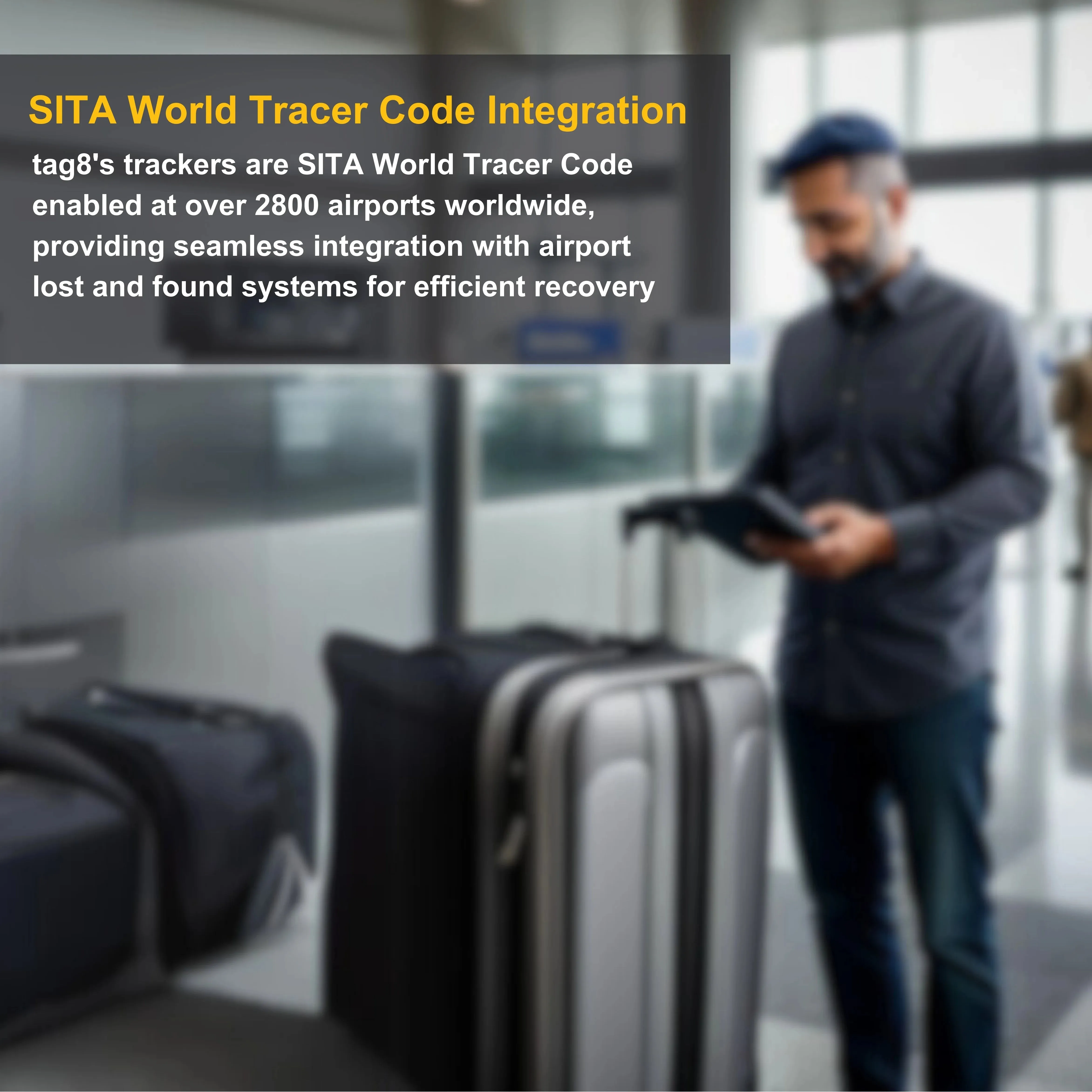 Smart Bag Security Tag - Swiss Flag [Pack 2]